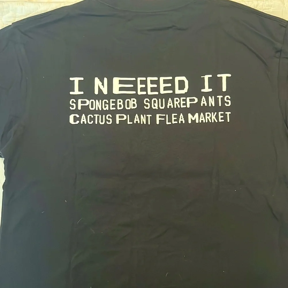 Oversized Sponge Bob Uniqlo medium T-shirt
